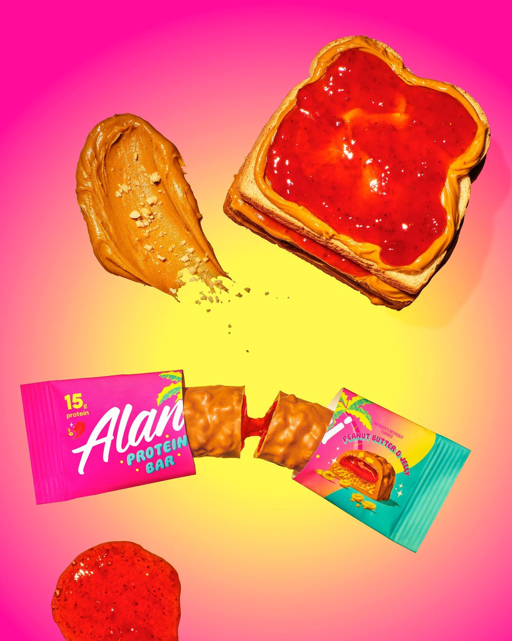 Alani Nu Protein Bar - Peanut Butter & Jelly X9 - image 7