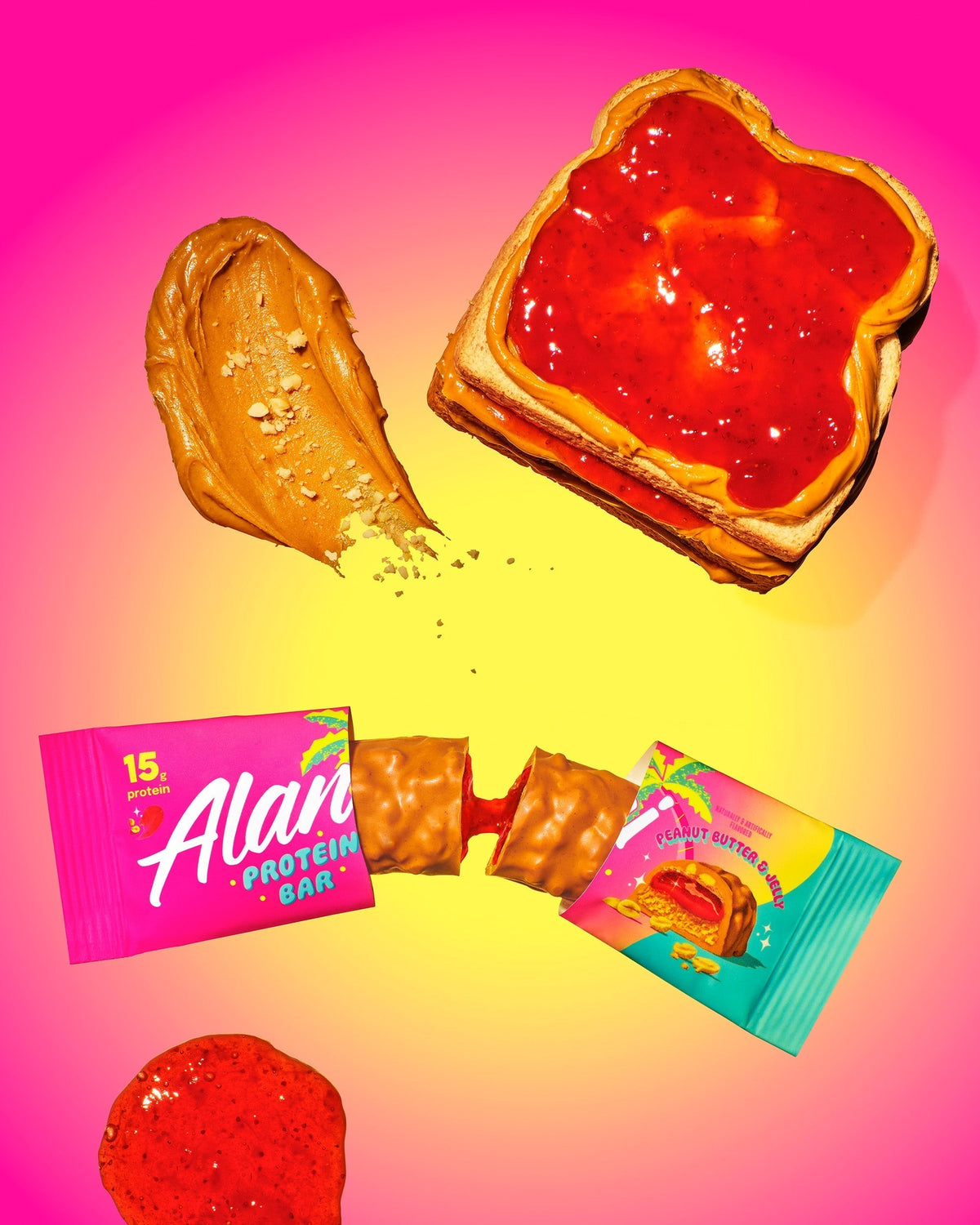 Alani Nu Protein Bar - Peanut Butter & Jelly X9 - image 7