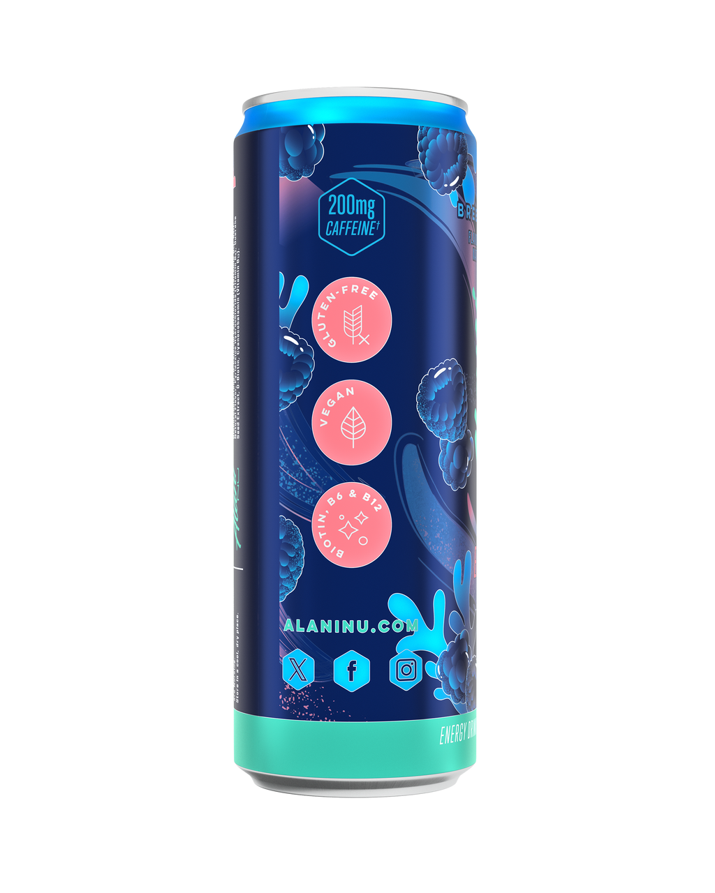 Alani Nu Energy Drink - Breezeberry X4 - image 2