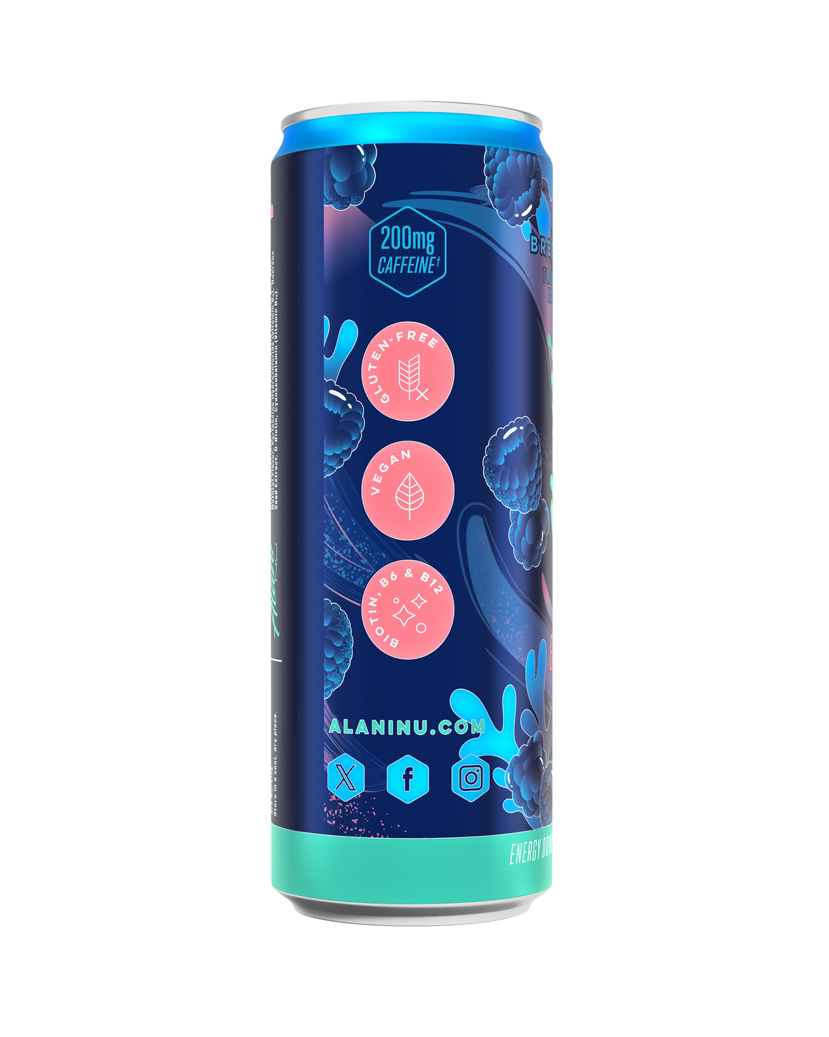 Alani Nu Energy Drink - Breezeberry X4 - image 2