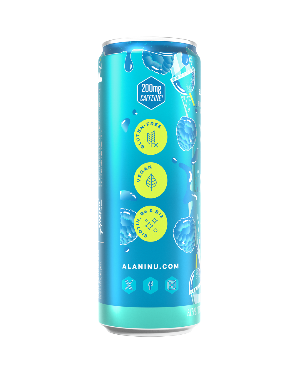 Alani Nu Energy Drink - Blue Slush C0 - image 2