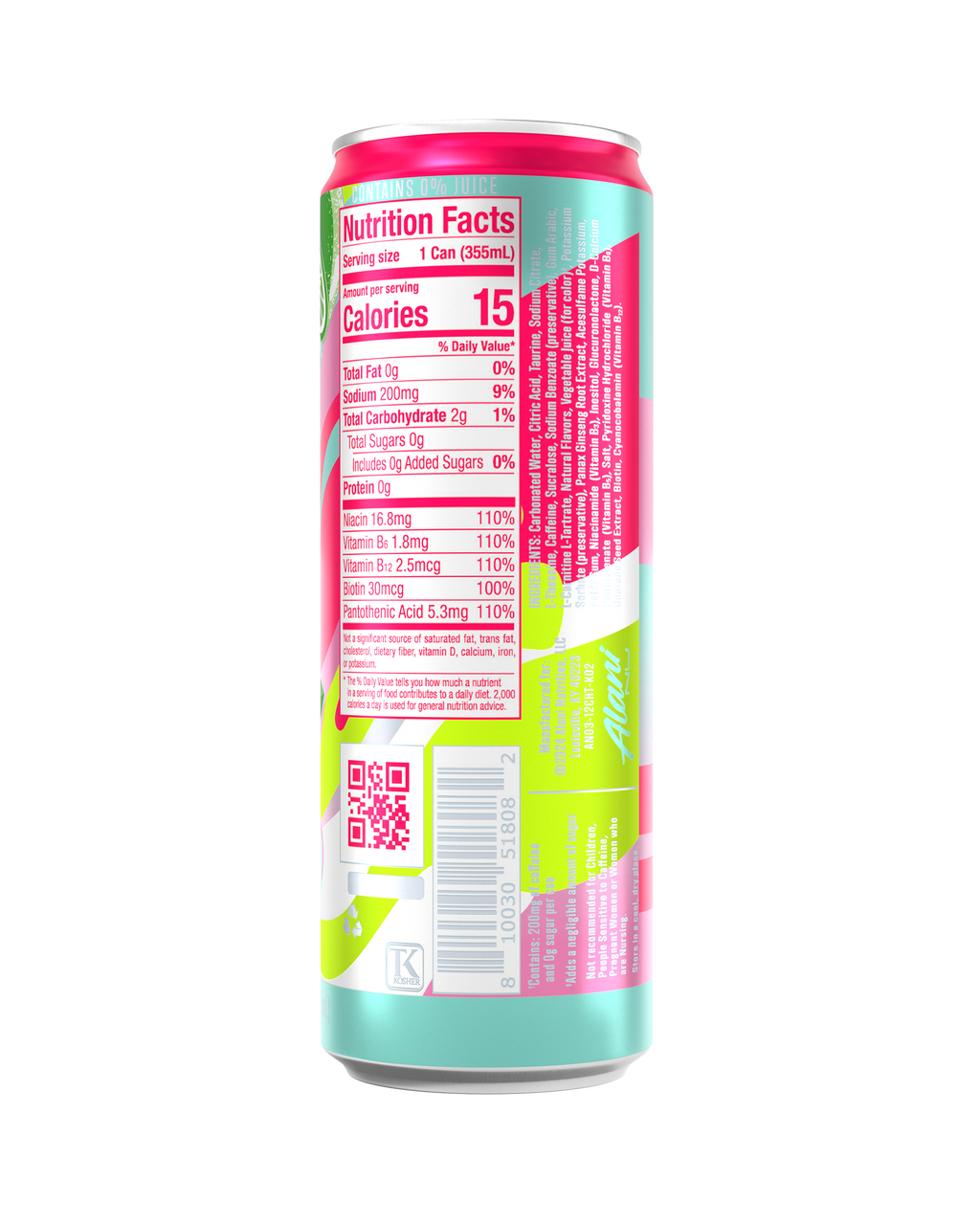 Alani Nu Energy Drink - Cherry Twist T0 - image 3