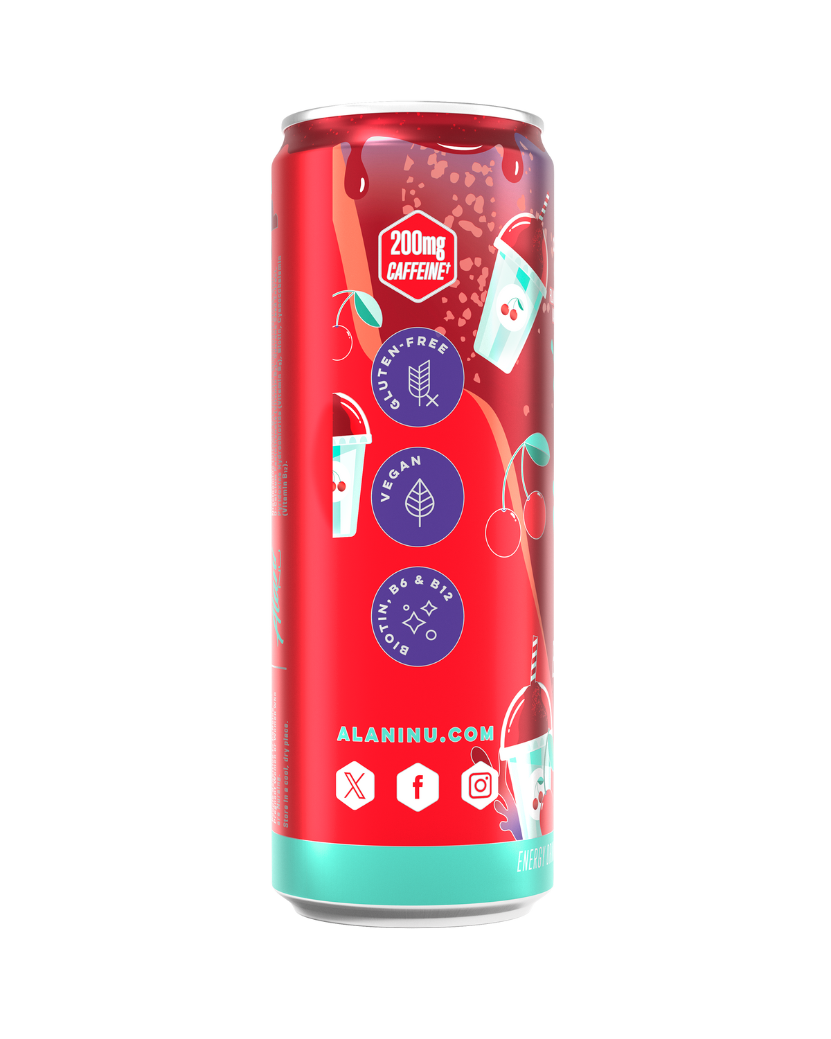Alani Nu Energy Drink - Cherry Slush E0 - image 2