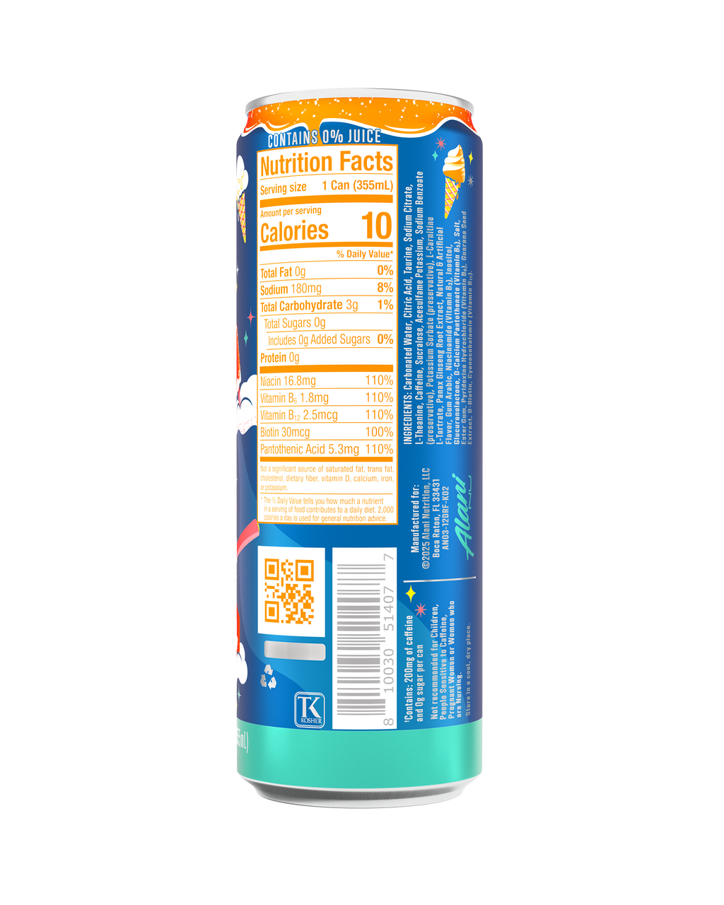Alani Nu Energy Drink - Dream Float P6 - image 3