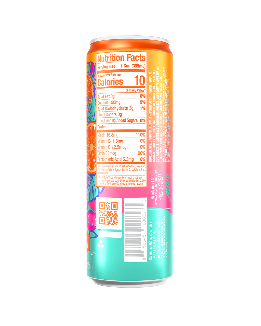 Alani Nu Energy Drink - Orange Kiss B5 - image 3