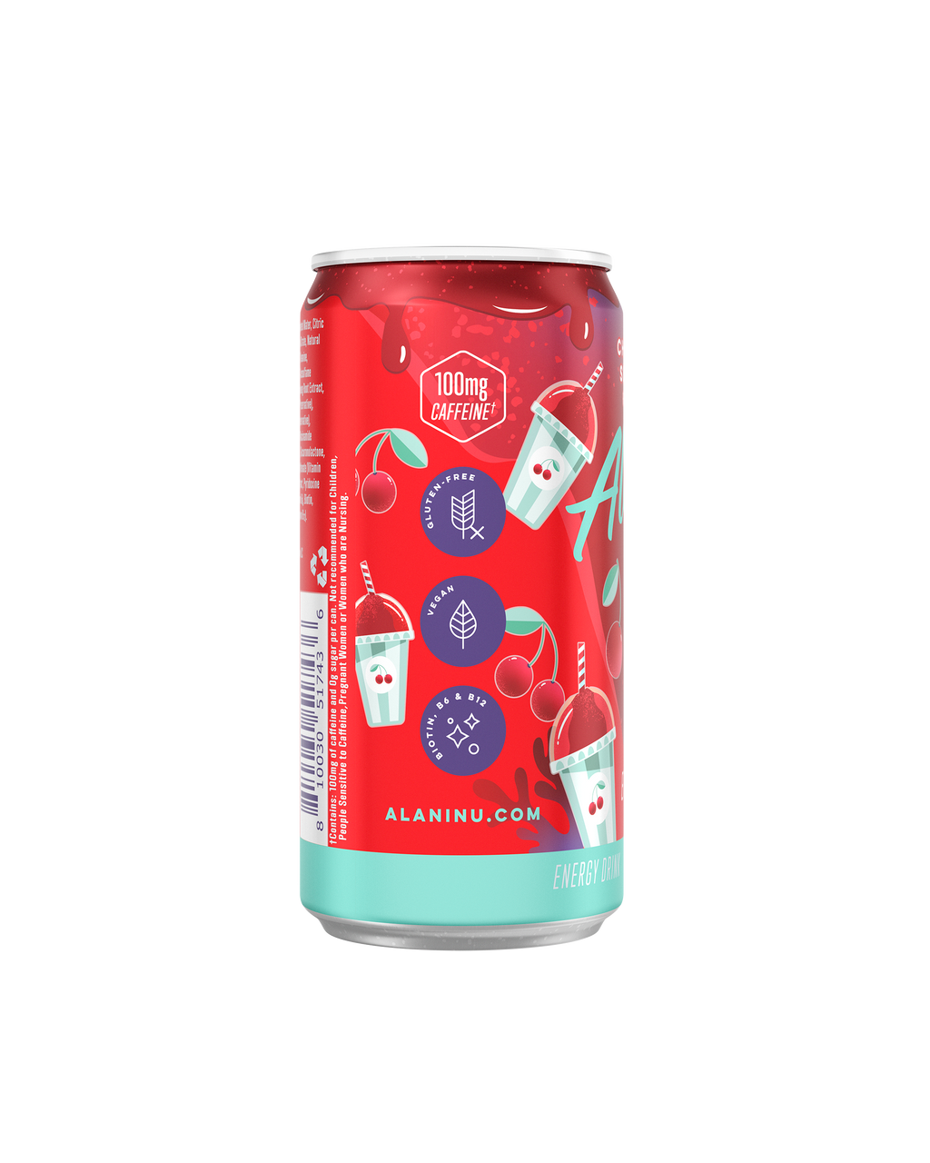 Alani Nu Mini Energy - Cherry Slush E2 - image 2