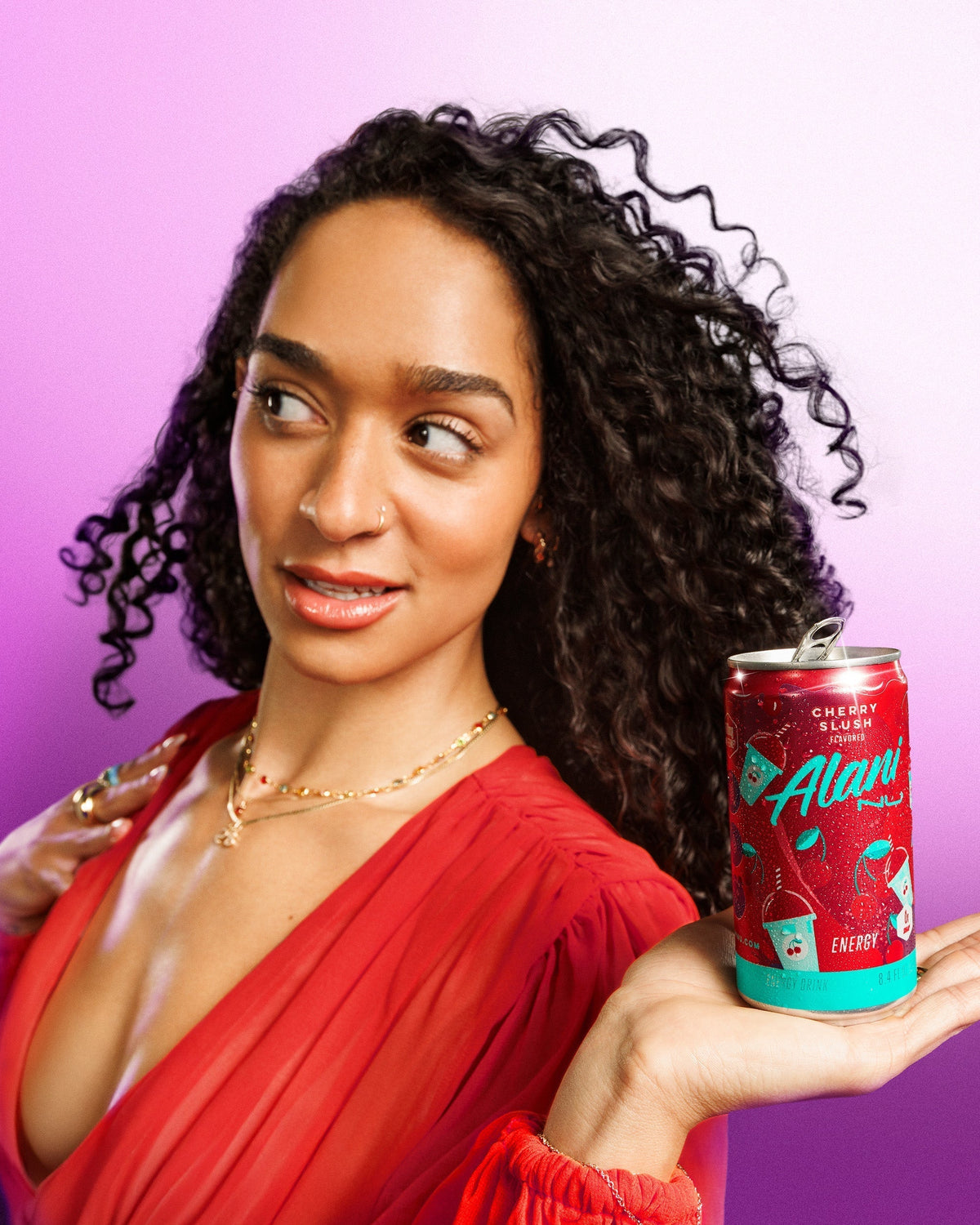 Alani Nu Mini Energy - Cherry Slush E2 - image 5