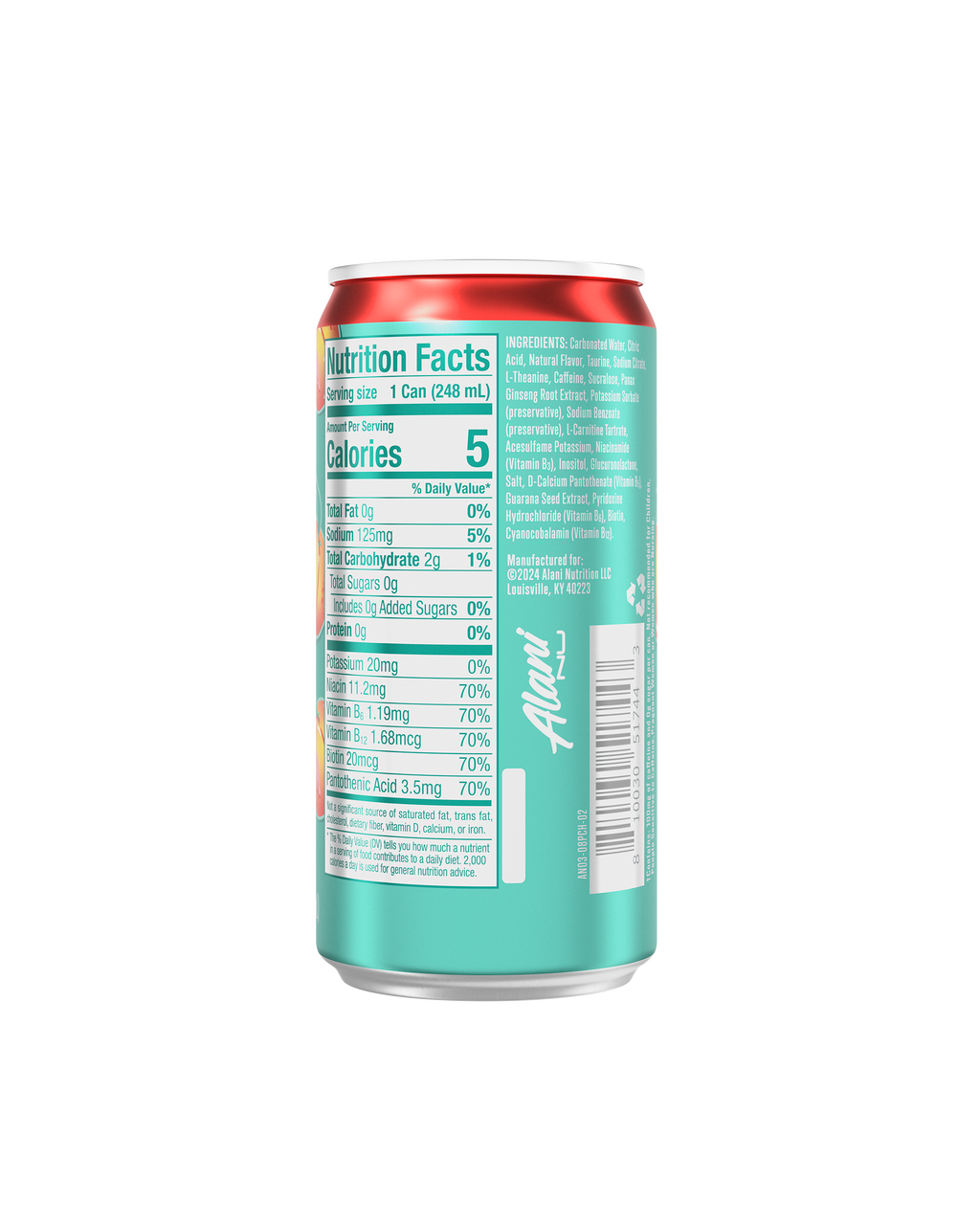 Alani Nu Mini Energy - Juicy Peach T1 - image 3